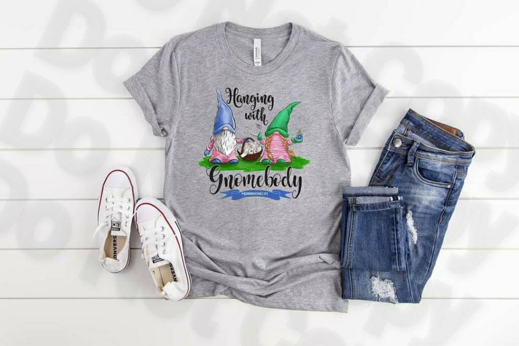 Hanging with Gnomebody...shirt Bella Canvas tshirt