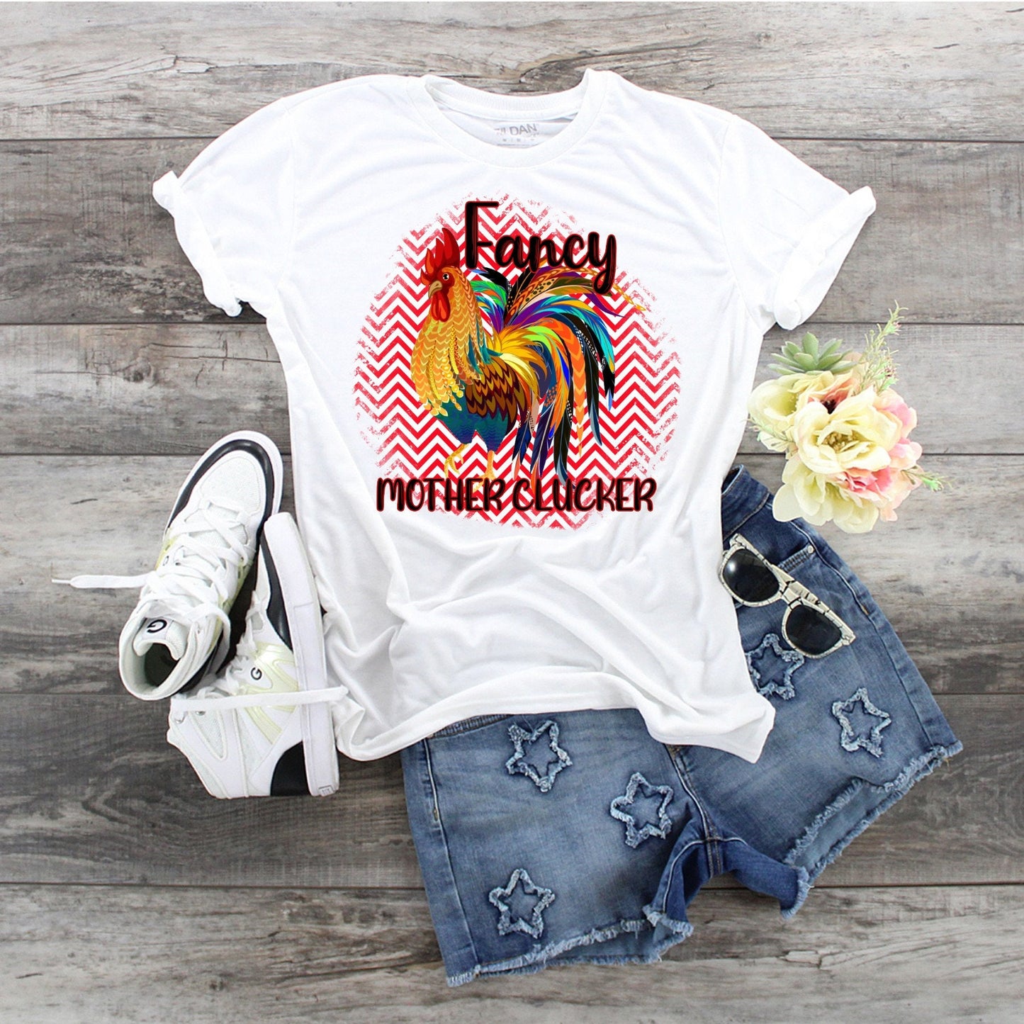 Chicken Fancy Mother Clucker, Love Roosters, Farm Owner, Fancy Chickens, Chicken Mom. Gift for Her, Gift For Him