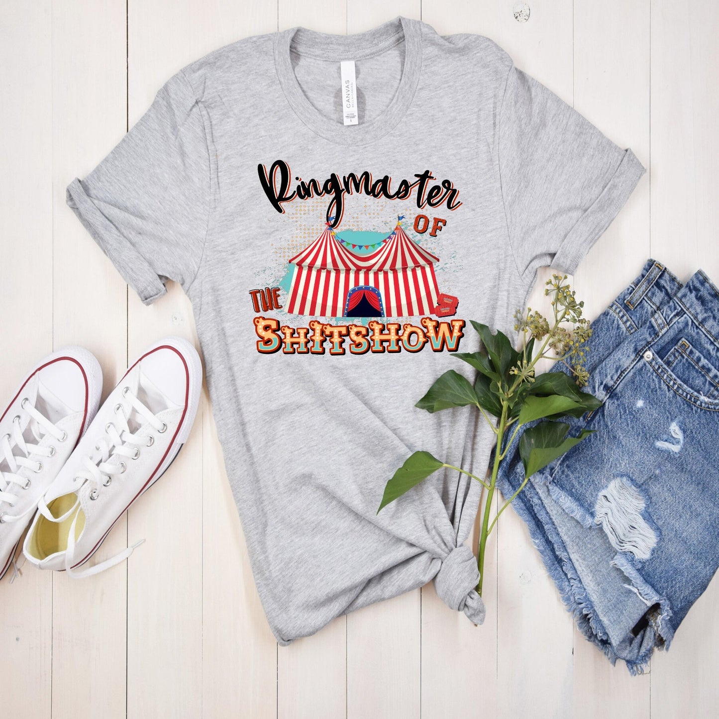 Ringmaster Of The Shitshow, Ringmaster Shirt, Gift for Mom, Gift For Dad, Ringmaster Shit Show, Funny Sirt for Mom,  Funny Shirt for Dad,