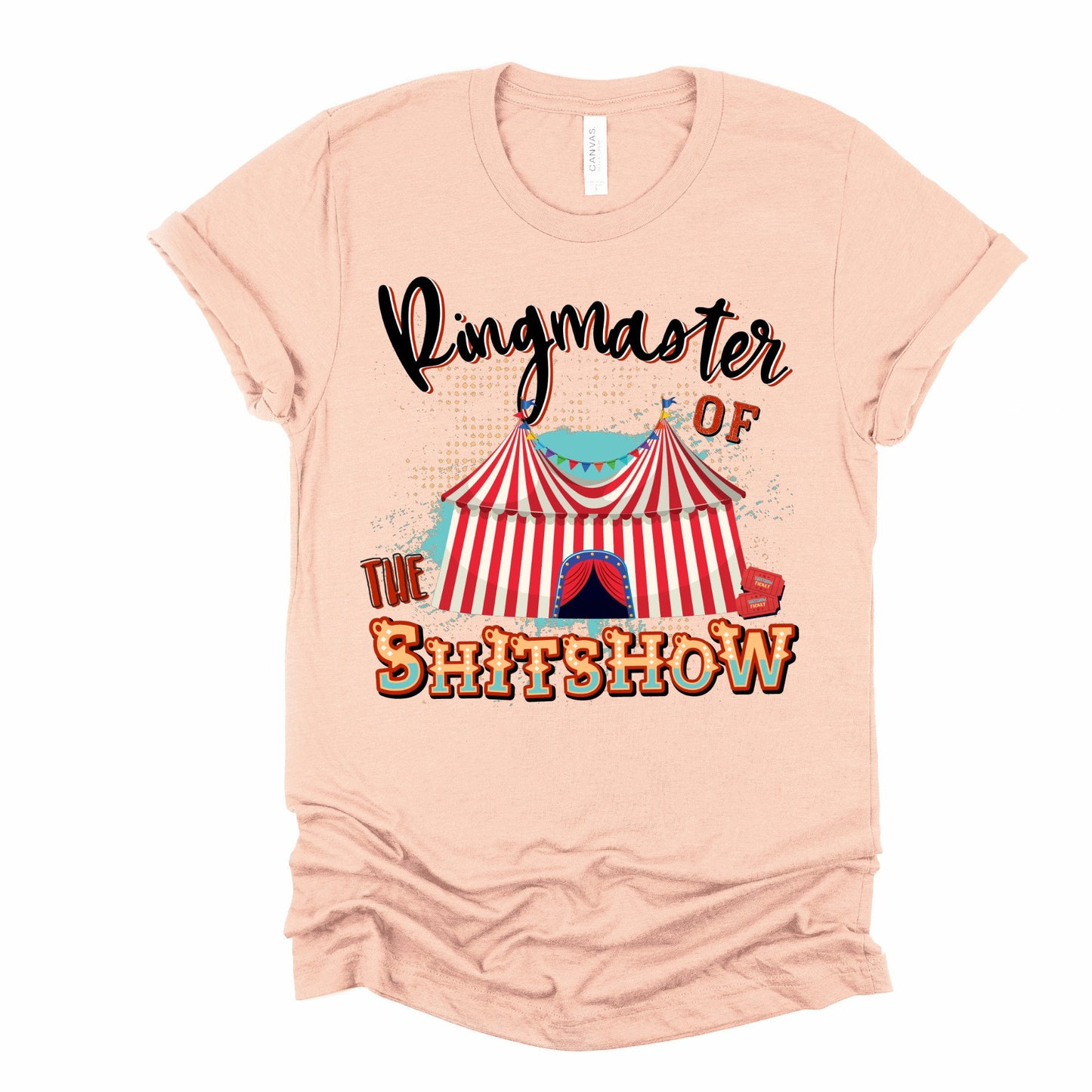 Ringmaster Of The Shitshow, Ringmaster Shirt, Gift for Mom, Gift For Dad, Ringmaster Shit Show, Funny Sirt for Mom,  Funny Shirt for Dad,